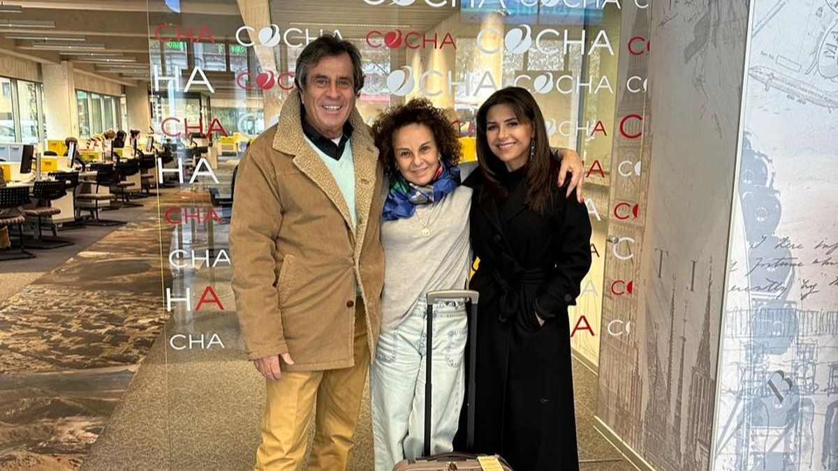 Freddy Gepp, Marilen Tadres y Alejandra Astete. 
