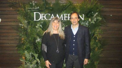 Ana Fernández y José Ljubic, directora&nbsp; y gerente comercial, respectivamente, de Rephotels, representante de Decameron en Argentina.