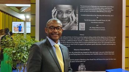 Ian Gooding-Edghill, ministro de Turismo y transporte Internacional de Barbados.