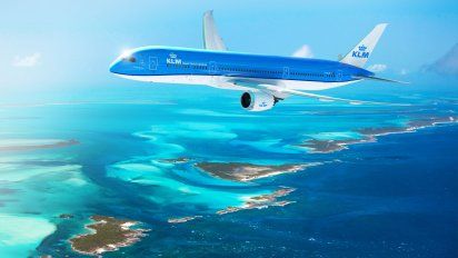 Un Boeing 787-9 Dreamliner de KLM.