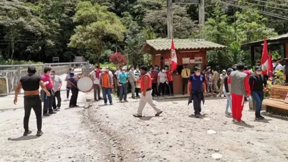 Gremios de Machu Picchu iniciaron paro indefinido, y mostraron rechazo a la gestión que realizó el Mincul al emplear nueva web para vender entradas a la llaqta.