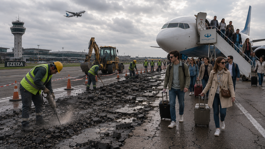 Obras en Ezeiza: aerolíneas de Estados Unidos cancelan vuelos y Argentina pierde 68 mil asientos.&nbsp;
