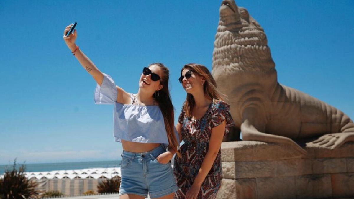 El monumento al lobo marino en Mar del Plata