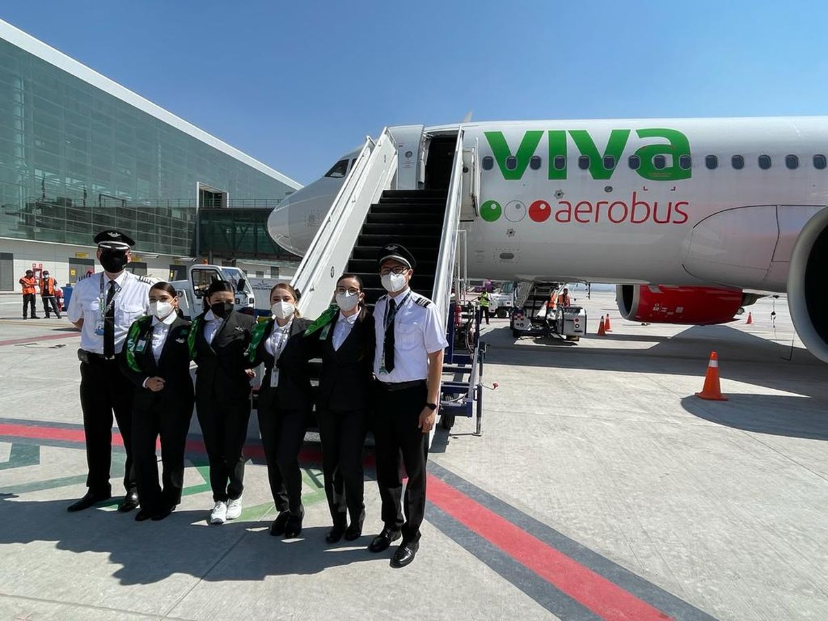 El vuelo de Viva Aerobus desde Guadalajara se convirtió en el primer vuelo comercial en aterrizar en el nuevo Aeropuerto Internacional Felipe Ángeles (AIFA)