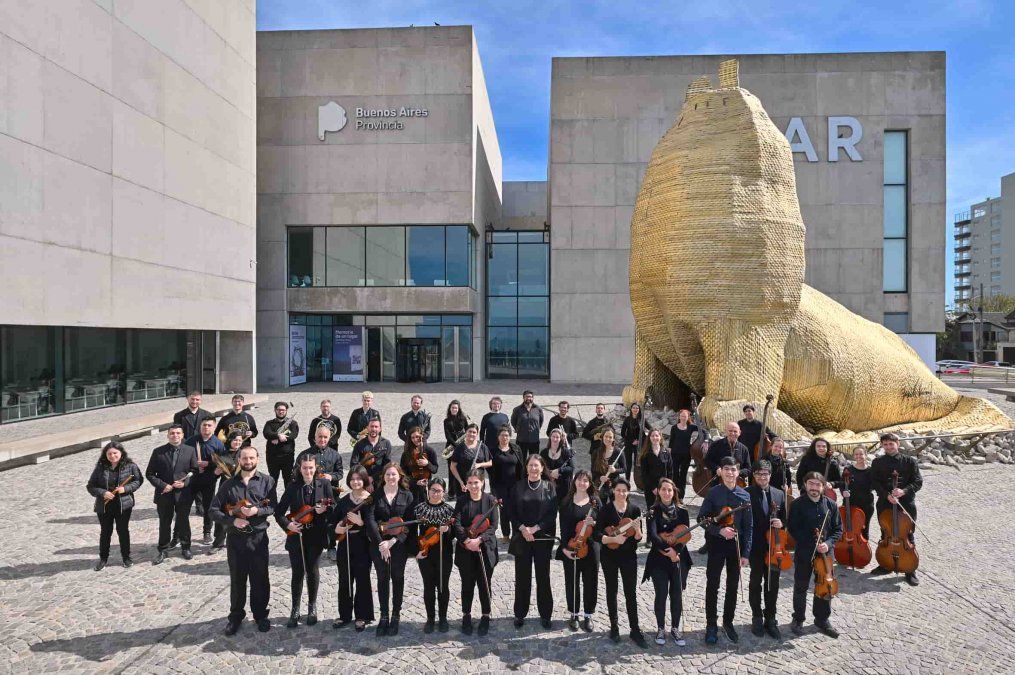 La asombrosa Orquesta Sinfónica de Estudiantes de Mar del Plata presentará Capítulos Sinfónicos este verano 2024 en el Museo MAR.