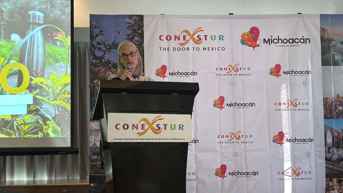 Birgit Grund resaltó la importancia y resultados de la alianza de Conexstur con Sectur Michoacán.