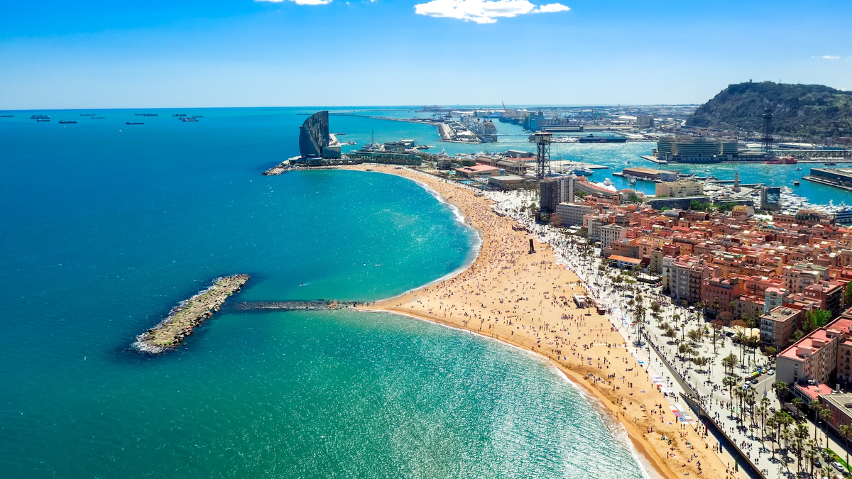 Europa: descubre las mejores playas en la ciudad de Barcelona y sus alrededores.