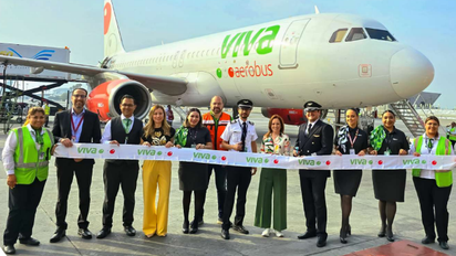 Viva Aerobus estrena vuelos de Monterrey a Orlando
