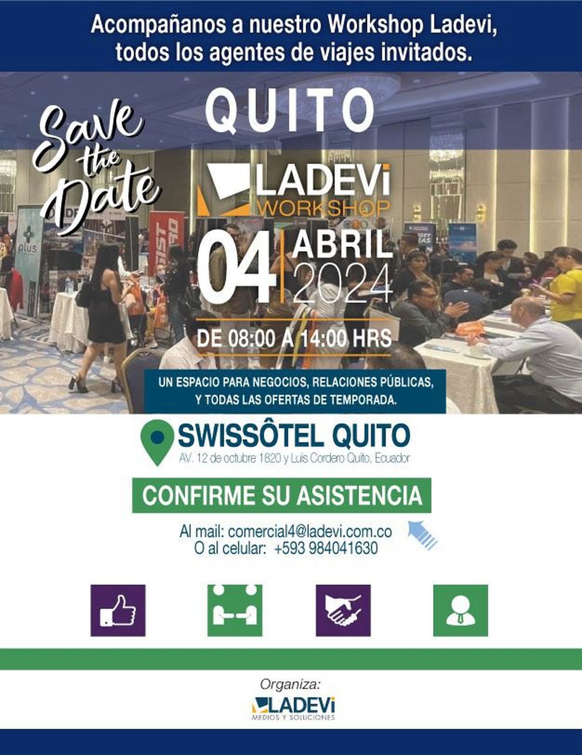 Información Workshop Ladevi Quito 2024.