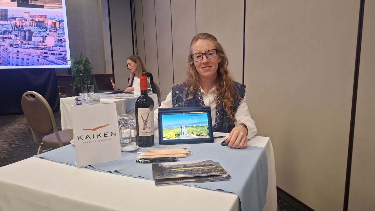 Mariana Cerutti, hospitality manager de Kaiken. Mariana Cerutti, hospitality manager de Kaiken.