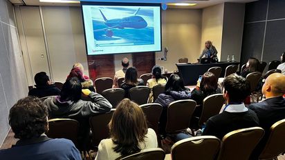 Ladevi Workshop: Qantas destacó las comodidades que ofrecen para volar entre Santiago y Sidney.