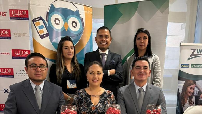 Equipo GTT Quito, incluido Jorge Sánchez.&nbsp;