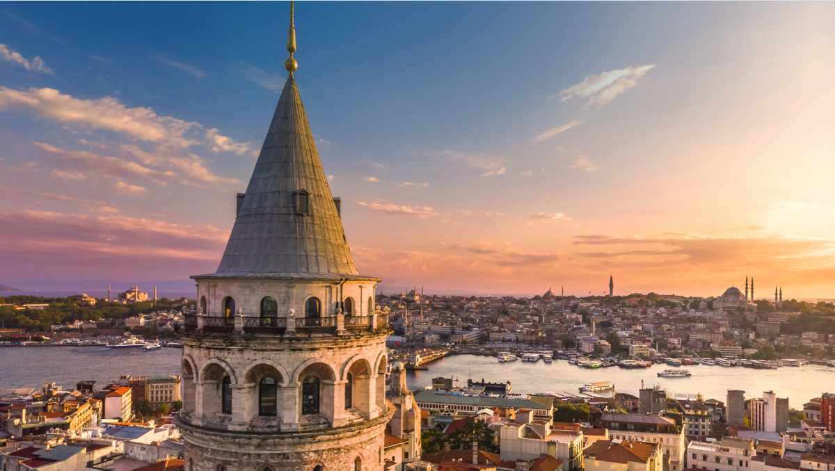 Vista de la ciudad de Estambul, Turqu&iacute;a