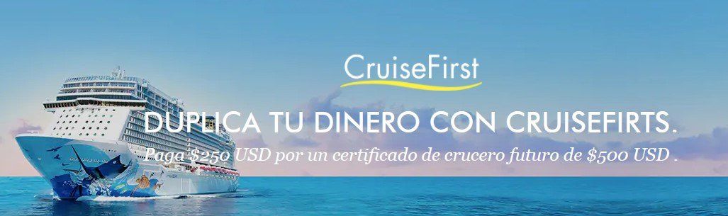Los certificados “CruiseFirst” se pueden combinar con casi todas las promociones públicas de Norweian Cruise Line.