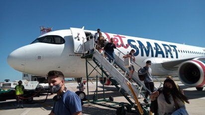 Los vuelos de JetSmart se cubren con Airbus A320.