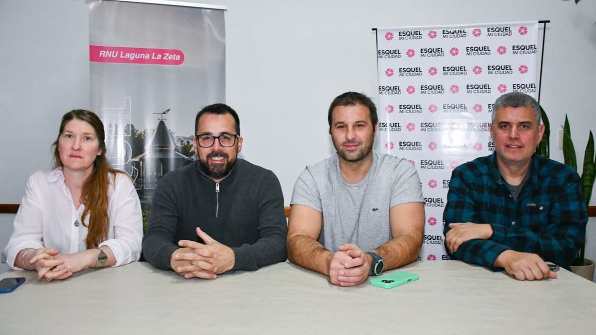 Los funcionarios de Esquel y Chubut celebraron la continuidad de los vuelos.