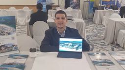 Saúl Camilo, coordinador de Ventas Latam del hotel Lopesan Costa Bávaro Resort Spa y Casino, en el Ladevi Workshop en Quito. 