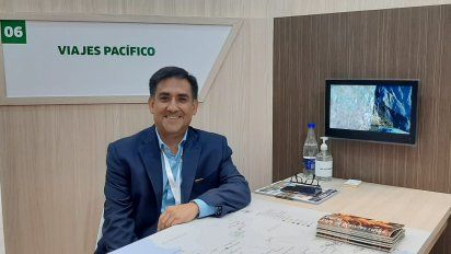 El director ejecutivo de Viajes Pacífico, Javier Quiñonez.