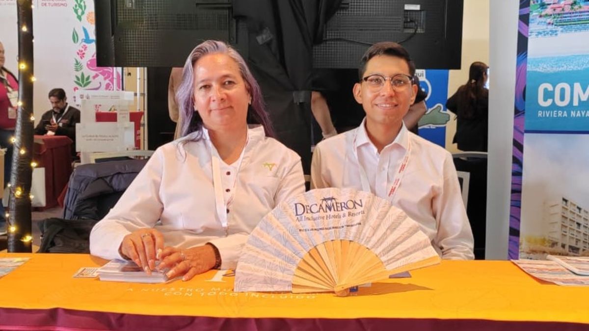 El escritorio de Decameron en EPTUR 2025.&nbsp;