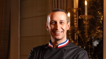 Xavier Thuizat, flamante sommelier en jefe de Air France.
