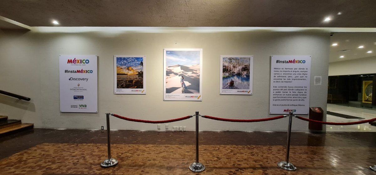 La exposición fotográfica de Visit México.