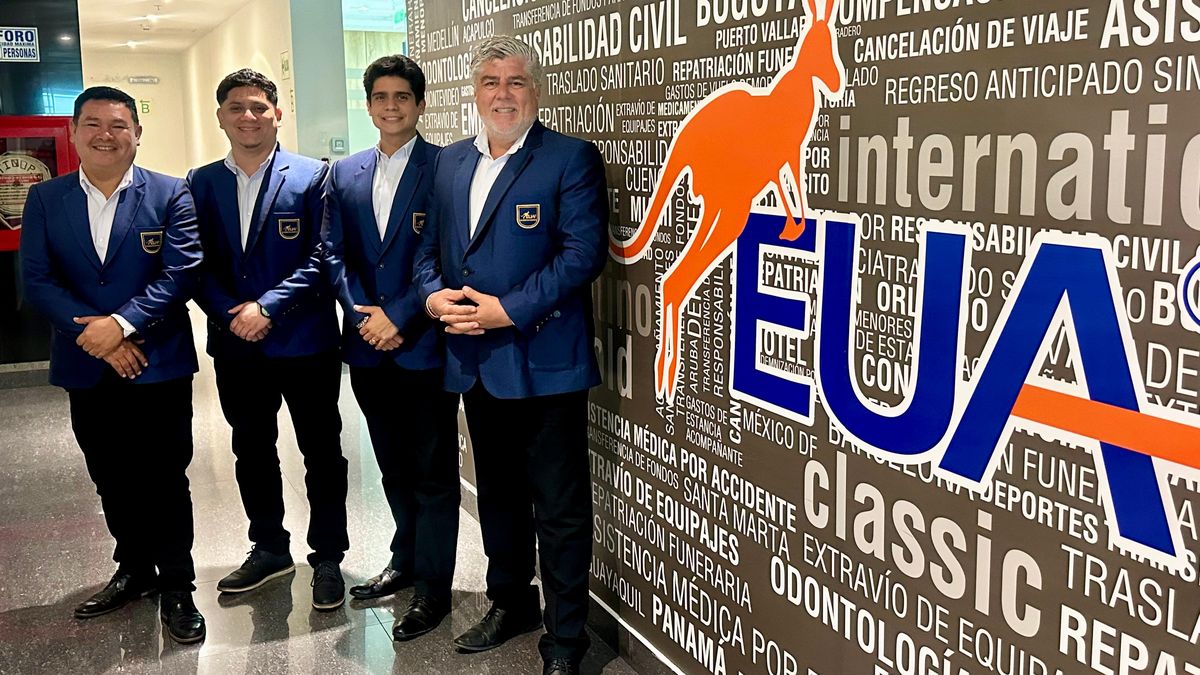 En la foto: Carlos Salas, Rogger Romero, Jose Corsanego y Erick Weston, director regional de Euroamerican Assistance. En la foto: Carlos Salas, Rogger Romero, Jose Corsanego y Erick Weston, director regional de Euroamerican Assistance.