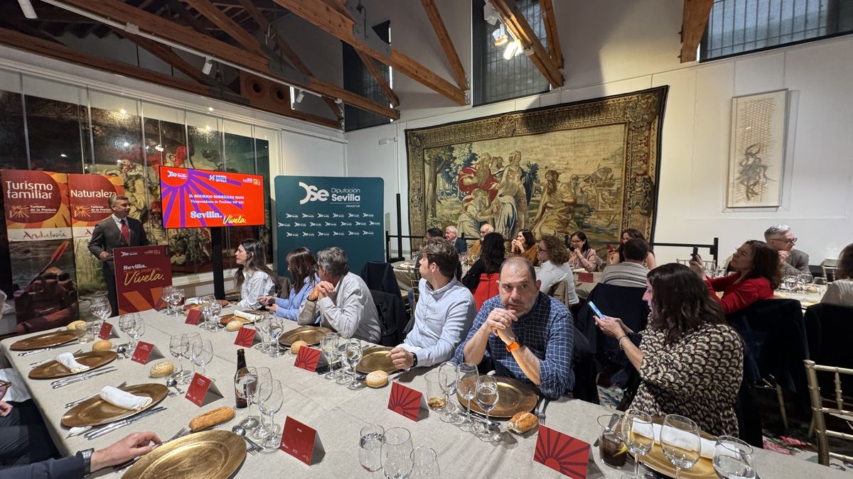 Comida de promocion turistica del Prodetur (Diputación de Sevilla)