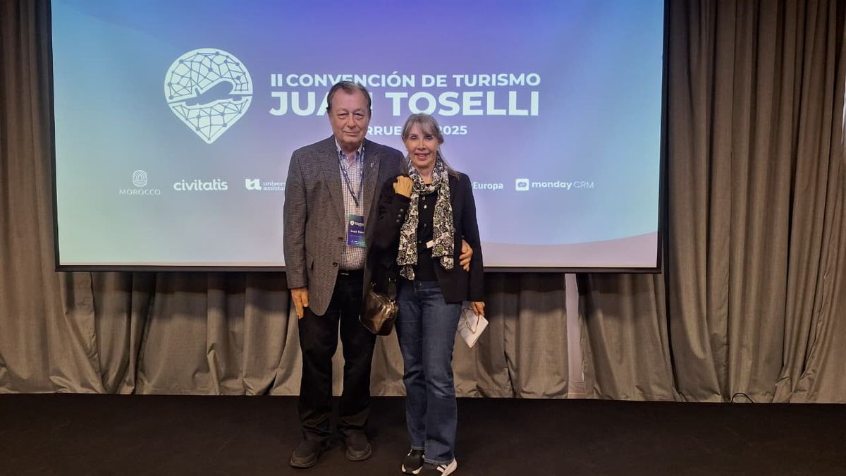 Juan Toselli y su esposa Silvina.