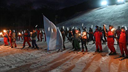 Ushuaia: esta maravillosa fiesta reúne a locales y turistas en el Cerro Castor.