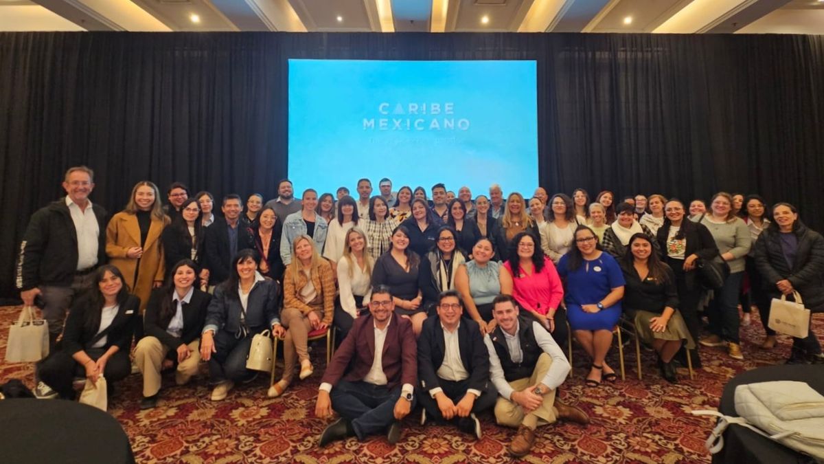 Los participantes del Roadshow de Caribe Mexicano en Mendoza.
