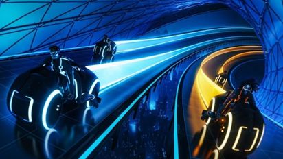 La montaña rusa de Tron es la más reciente gran apertura de Magic Kingdom en Walt Disney World Resort.