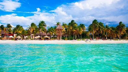 Cerca de Cancún se encuentra este paraíso libre de sargazo.&nbsp; 