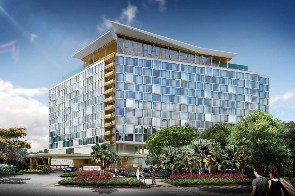 El lujoso y flamante Walt Disney World Swan Reserve, cercano a Epcot y a Disney´s Hollywood Studios.