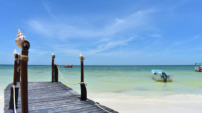3 playas poco concurridas en el Caribe mexicano para Semana Santa