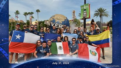 HotelDO realizó destacado fam trip a Orlando para 18 agentes de viajes.