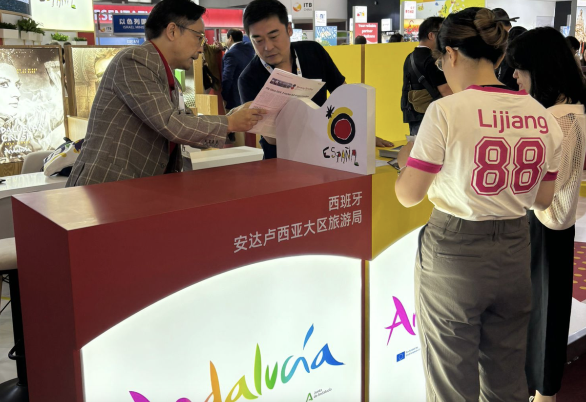 Andalucía se promociona en China en ITB Shangai.