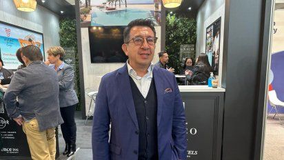 Fitur: Arturo Cruz (director comercial de Residence Inn by Marriott) destacó los servicios de la marca presente en México.