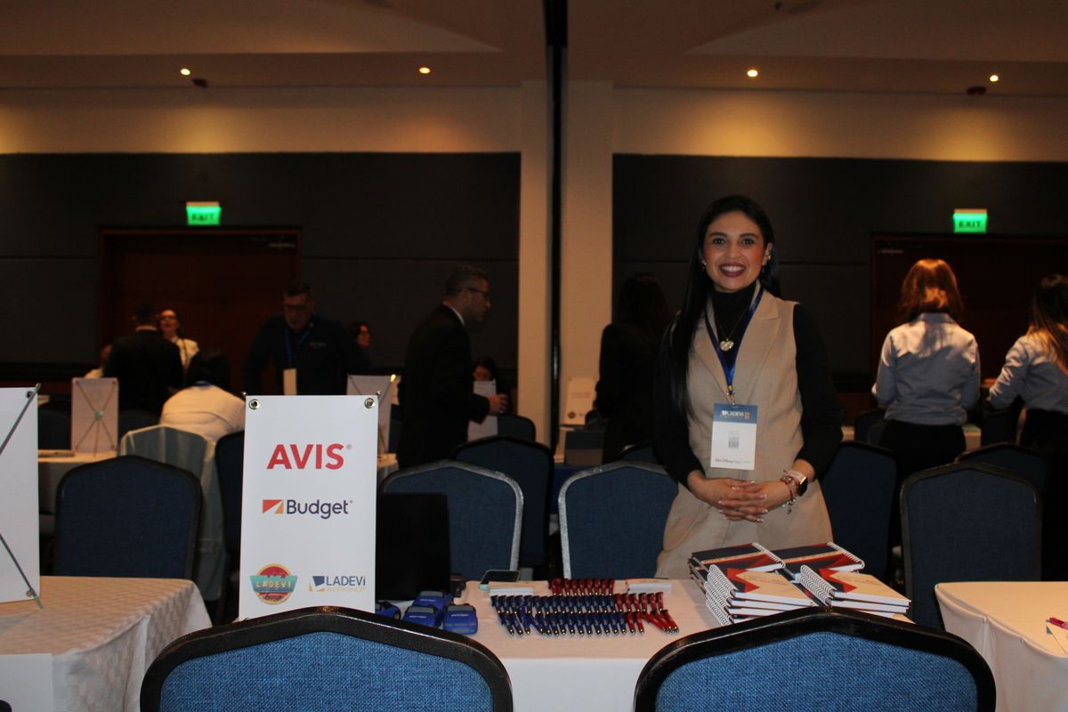 Angélica Herrera, Senior Account Manager de Avis Budget Group en el Ladevi Workshop Bogotá.