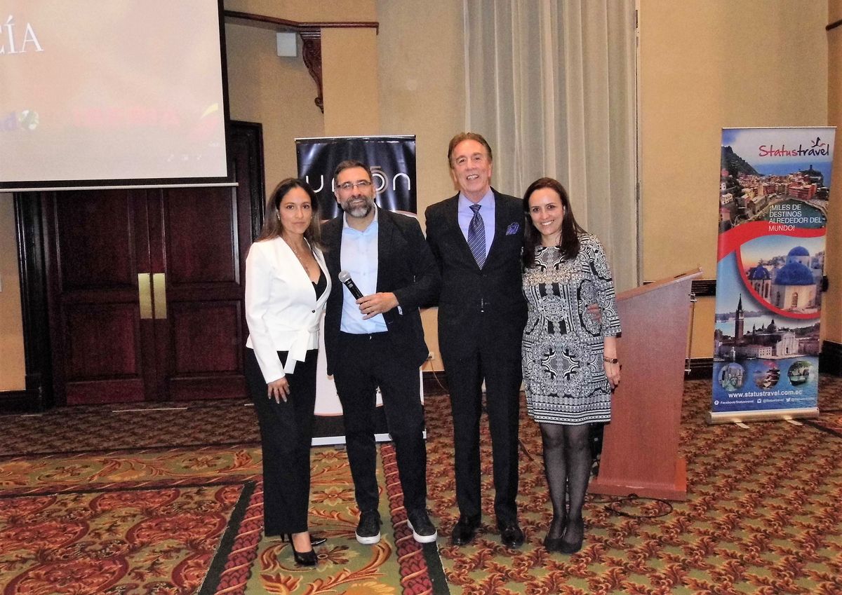 Europamundo y Statustravel otorgaron un premio a María de Lourdes Fierro (Polimundo). - Ladevi Medios y Soluciones Europamundo y Statustravel otorgaron un premio a María de Lourdes Fierro (Polimundo).