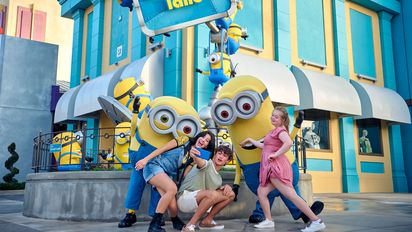 El mundo de los Minions llegó al parque Universal Orlando Resort.
