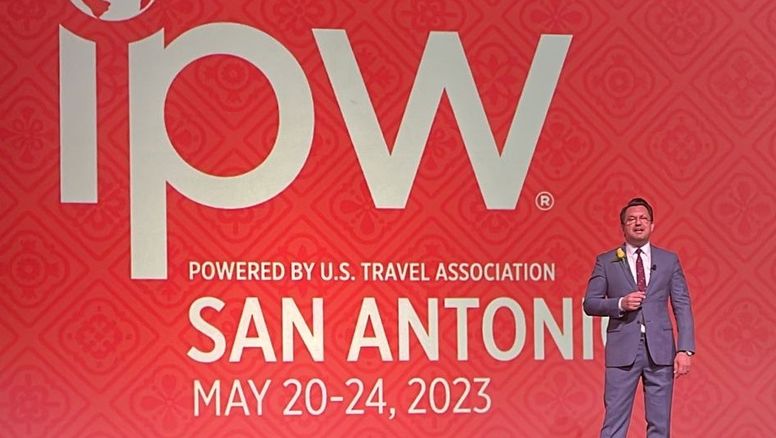 Marc Anderson, presidente y CEO de Visit San Antonio,&nbsp; adelantó en IPW Orlando 2022 detalles de la edición 2023 del evento.