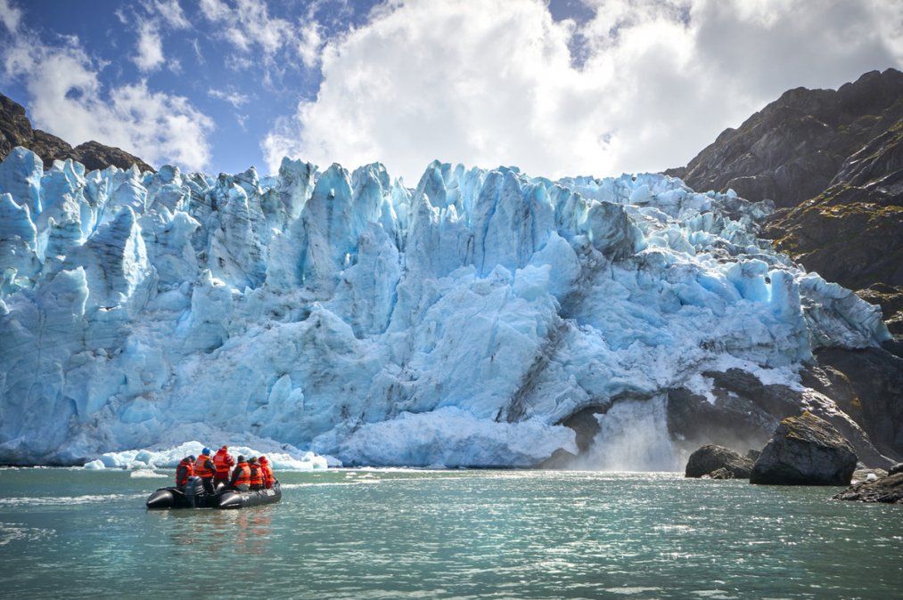 El glaciar Cóndor es otro de los memorables puntos de observación.&nbsp;
