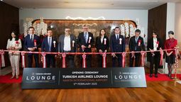 Turkish Airlines inauguró su sala VIP más grande en el Aeropuerto de Narita, Tokio.