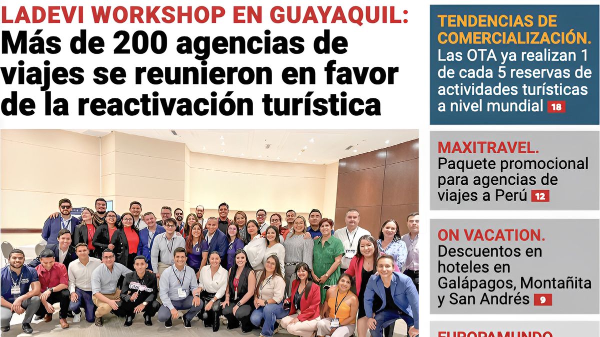 Ya está disponible la última edición de la Revista La Agencia de Viajes Ecuador. - Ladevi Medios y Soluciones Ya está disponible la última edición de la Revista La Agencia de Viajes Ecuador.