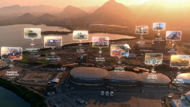 Así sería Imagine, el nuevo complejo de Río de Janeiro.
