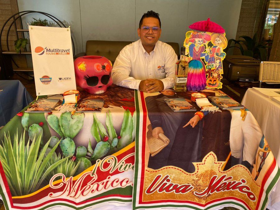 Jeisson Camilo Barbosa, administrador de Multitravel Colombia.