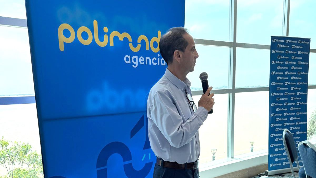 Polimundo organiz&oacute; rueda de negocios en Guayaquil.&nbsp; En la foto, Patricio Catt&aacute;n, jefe de Agencias de Polimundo.&nbsp;