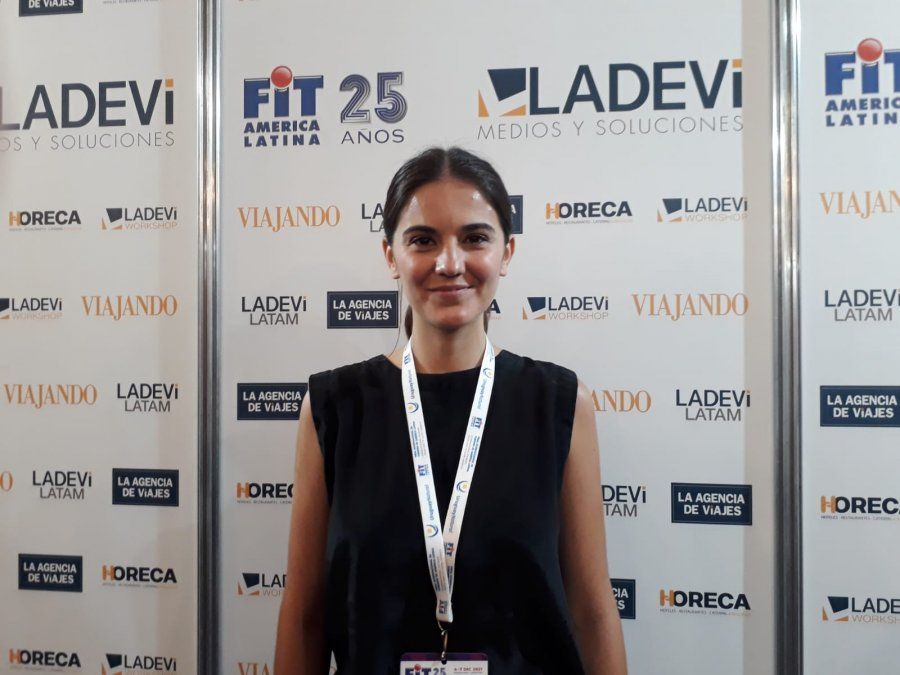 Eugenia González Mena, representante de Coviar, lideró la degustación por los vinos de 15 provincias argentinas.