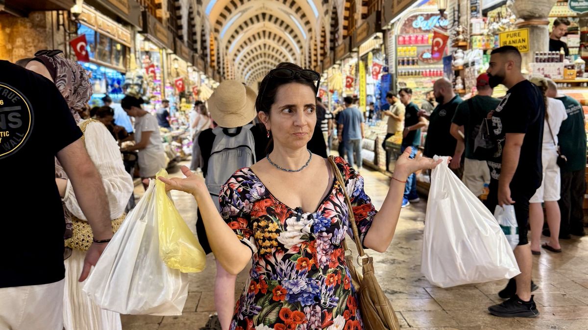 De vacaciones con Paulina en Grecia y Turquía.