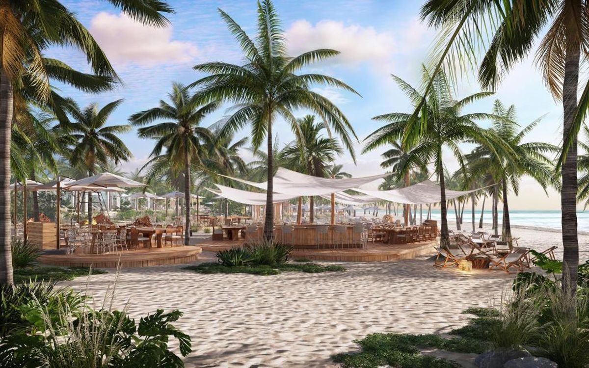 Exterior del nuevo W Punta Cana.